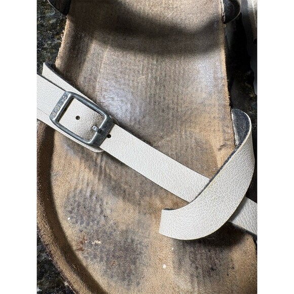 Birkenstock Mayari Women's Strappy Toe Loop Sandals Beige Size 10-11 EU - Picture 3 of 16